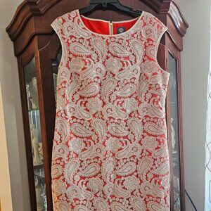 Vince Camuto Applique Sleeveless Dress